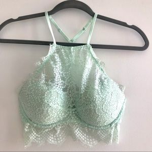 PINK Victoria’s Secret Push-up Lace Bralette Bra